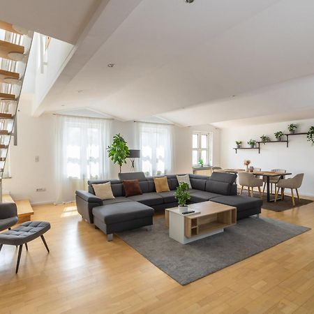Penthouse-Maisonette - City Center, Highspeed Internet, Garage Worms Dış mekan fotoğraf