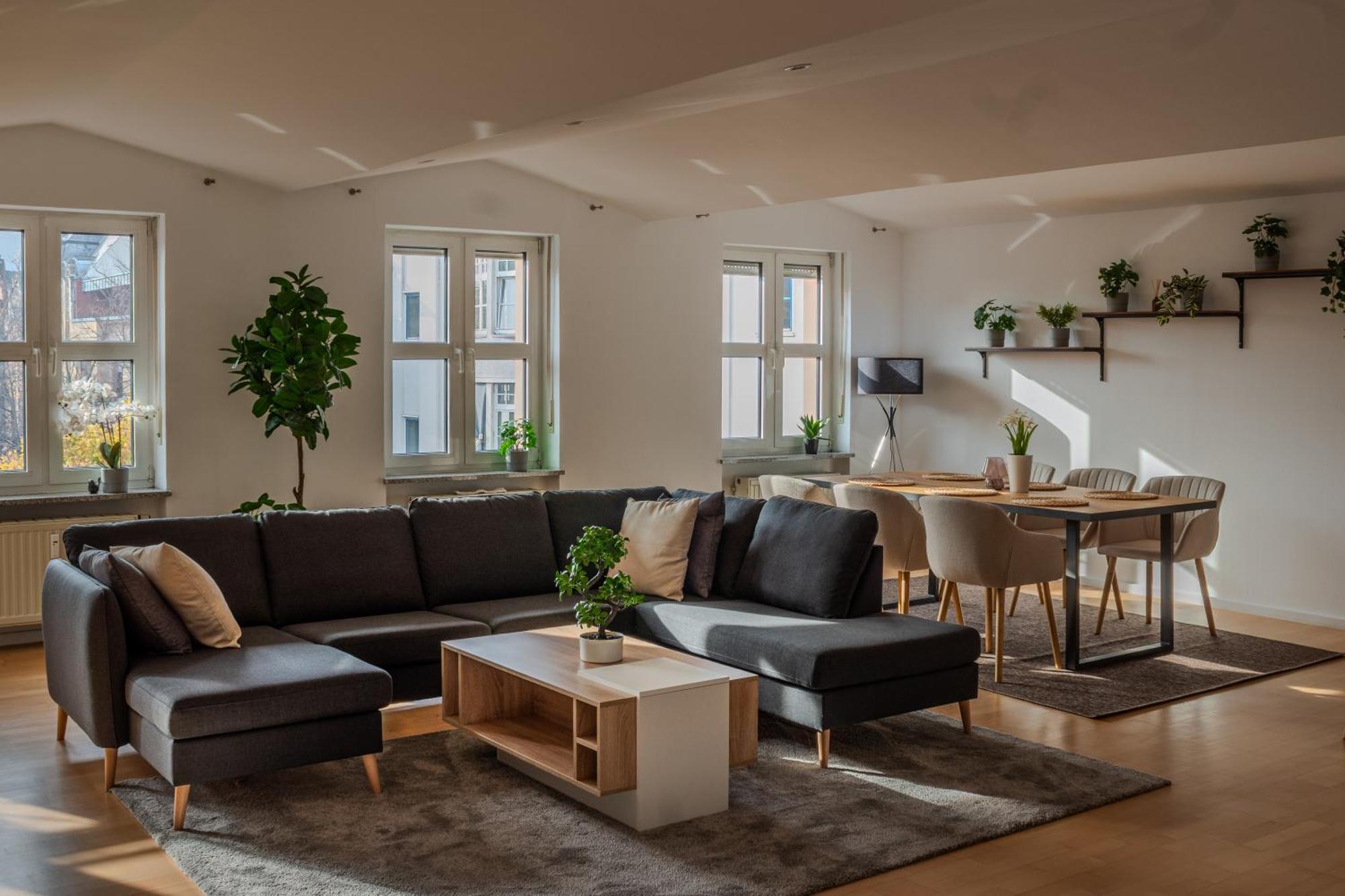 Penthouse-Maisonette - City Center, Highspeed Internet, Garage Worms Dış mekan fotoğraf