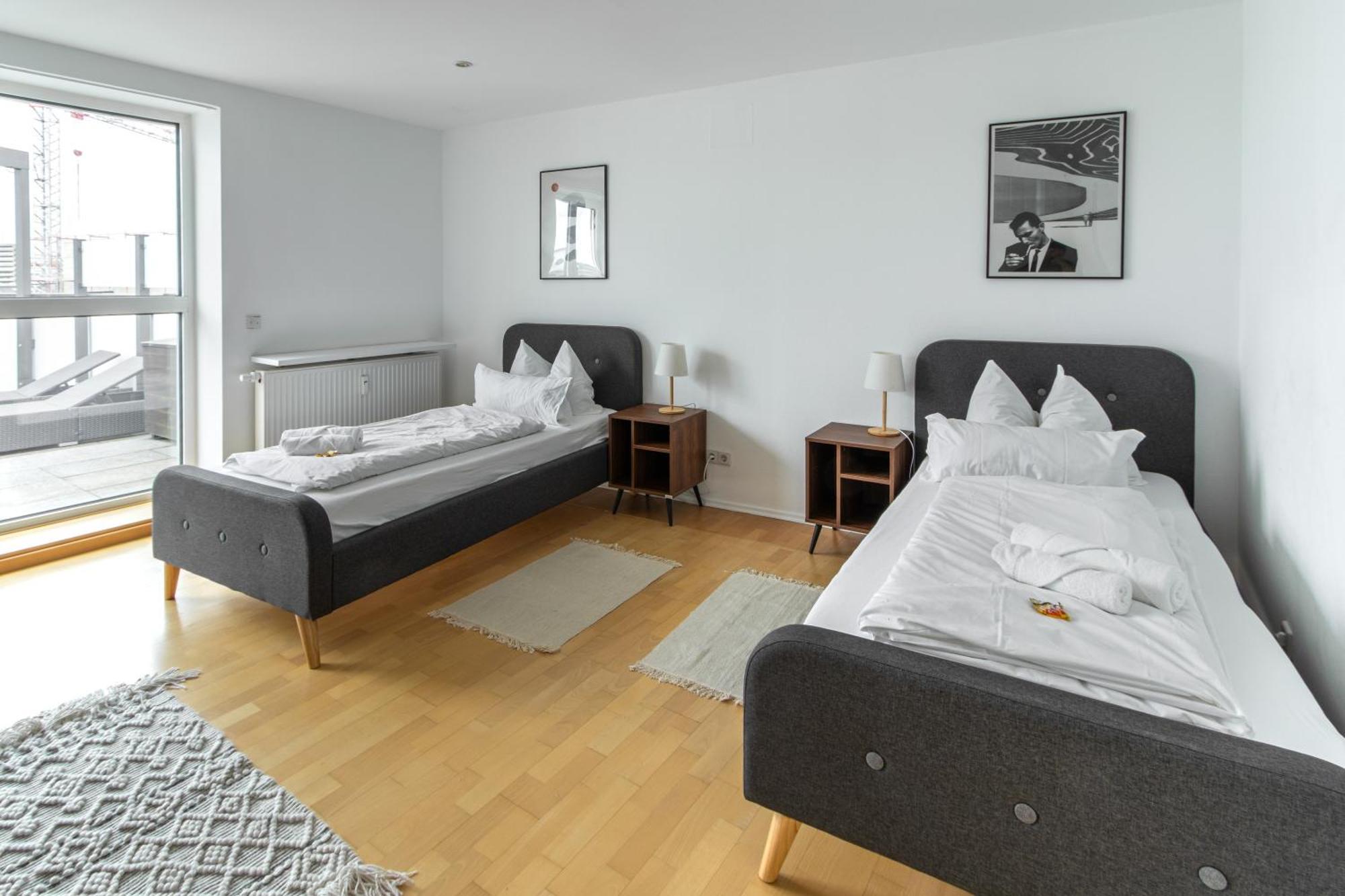 Penthouse-Maisonette - City Center, Highspeed Internet, Garage Worms Dış mekan fotoğraf
