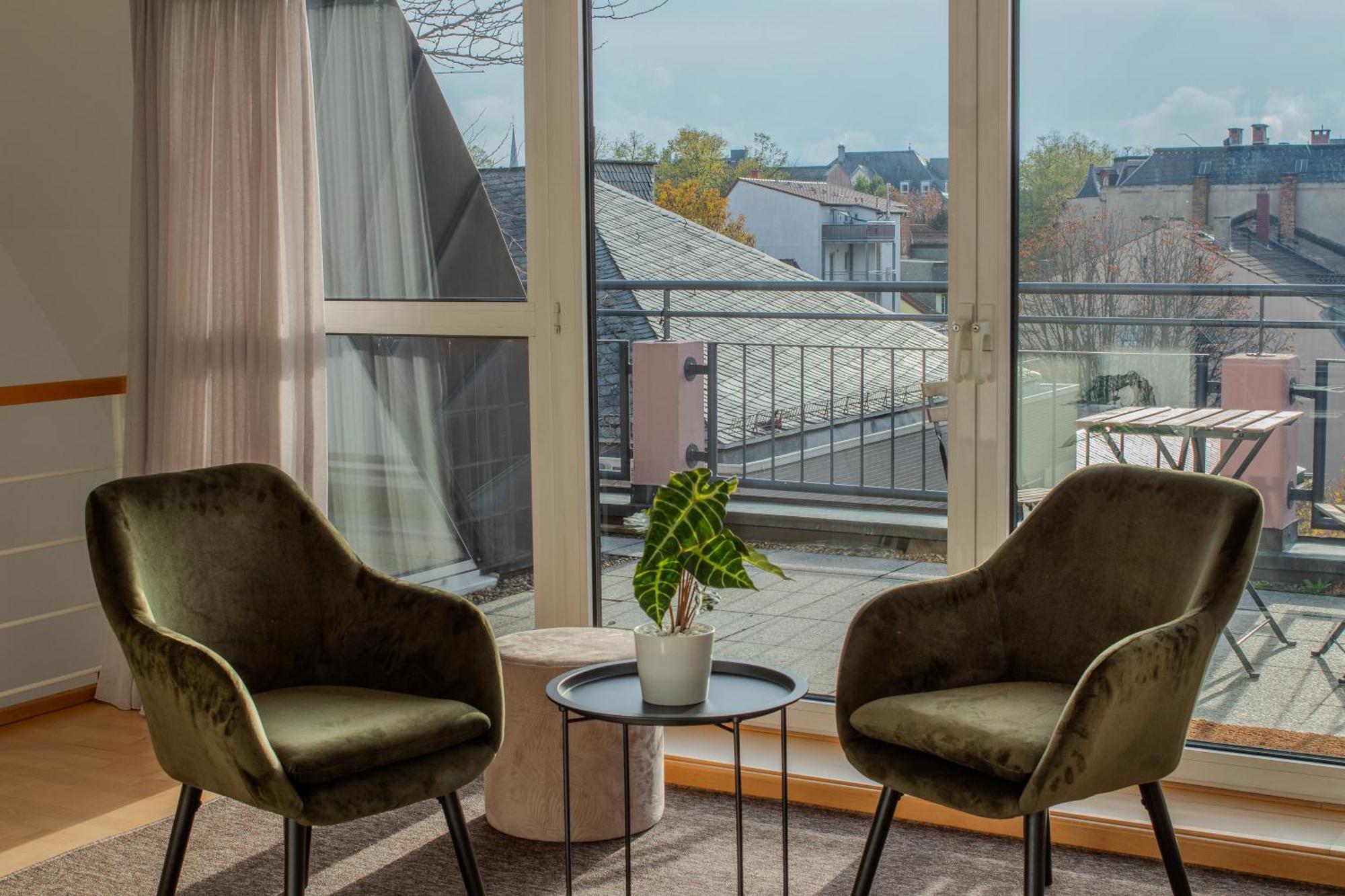 Penthouse-Maisonette - City Center, Highspeed Internet, Garage Worms Dış mekan fotoğraf
