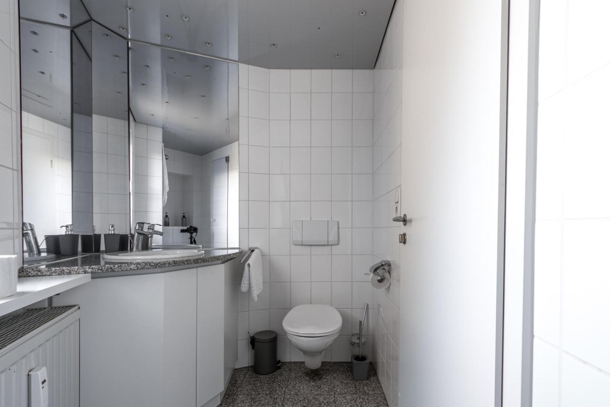 Penthouse-Maisonette - City Center, Highspeed Internet, Garage Worms Dış mekan fotoğraf