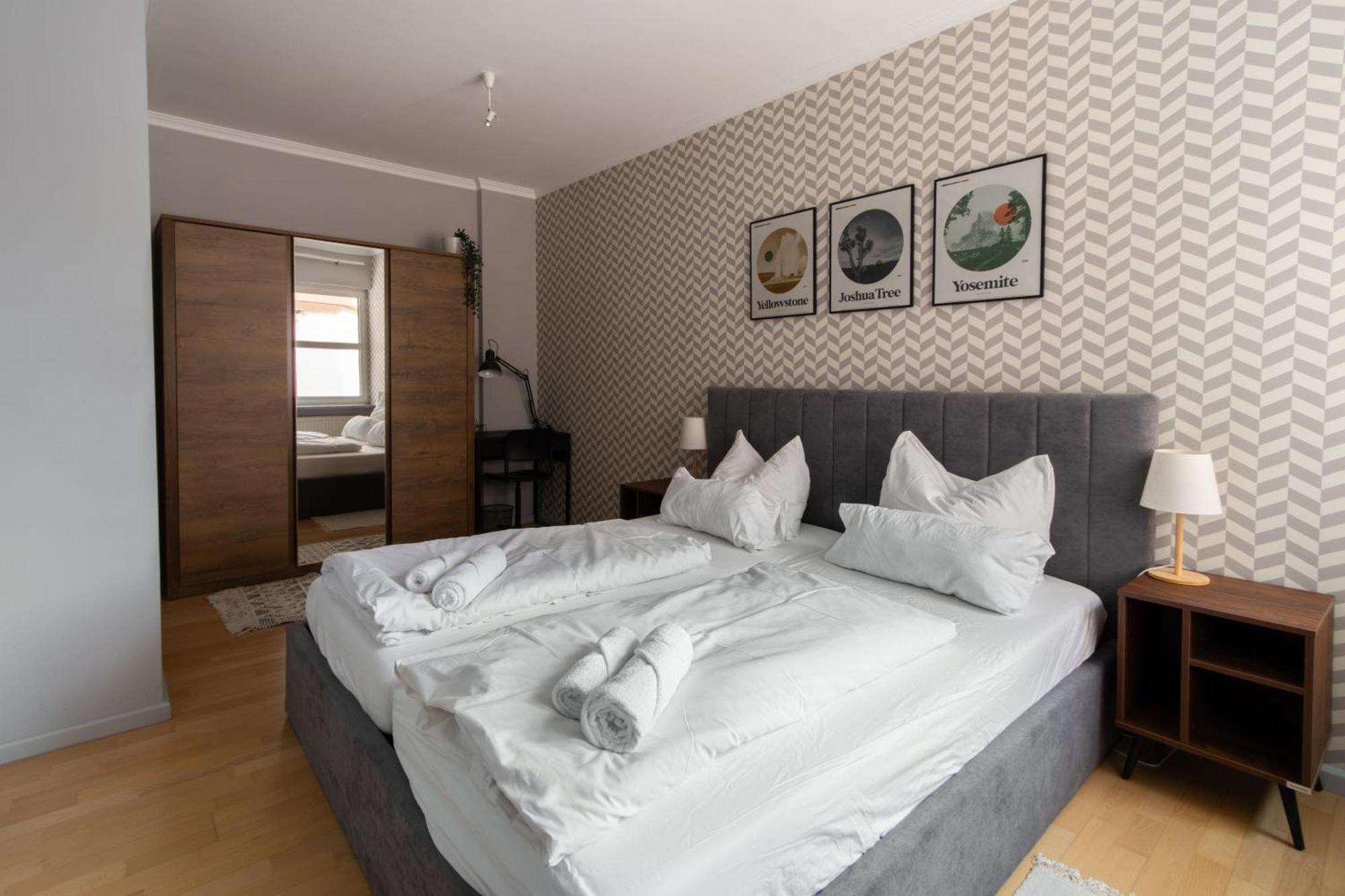 Penthouse-Maisonette - City Center, Highspeed Internet, Garage Worms Dış mekan fotoğraf