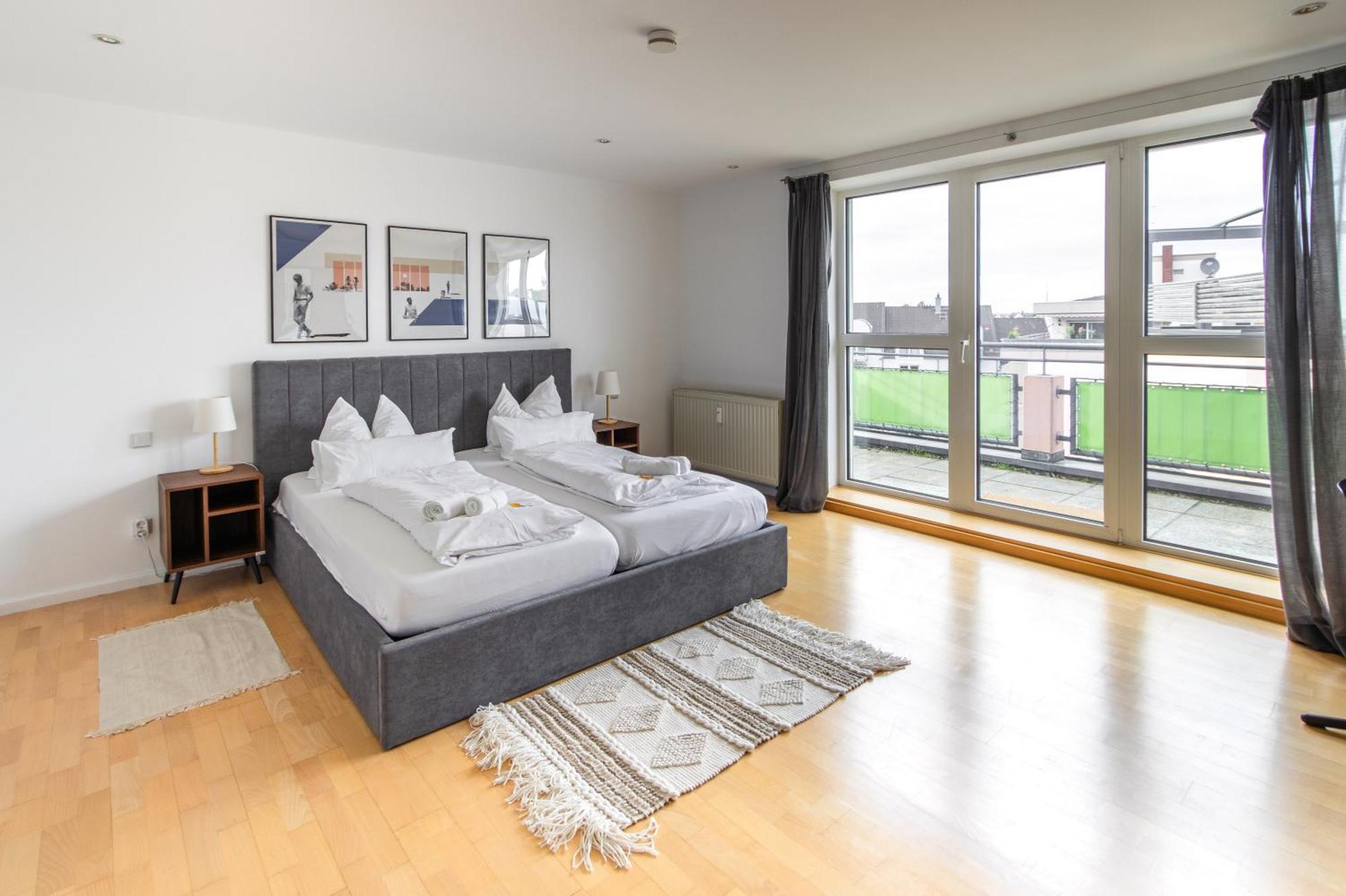 Penthouse-Maisonette - City Center, Highspeed Internet, Garage Worms Dış mekan fotoğraf